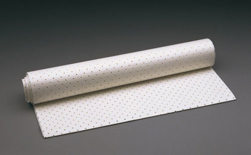 Luxofoam perforated 49 cm x 97 cm x 3 mm hvid