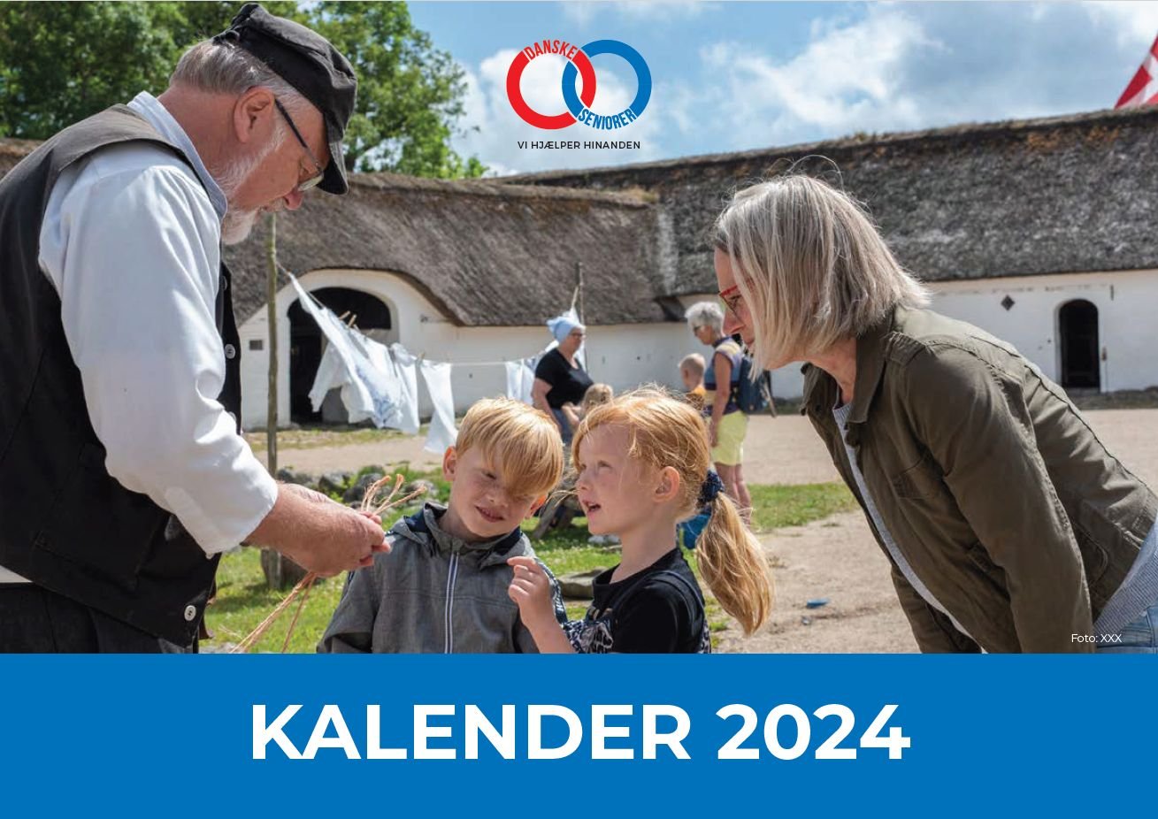 Kalender 2024, Danske Seniorer 