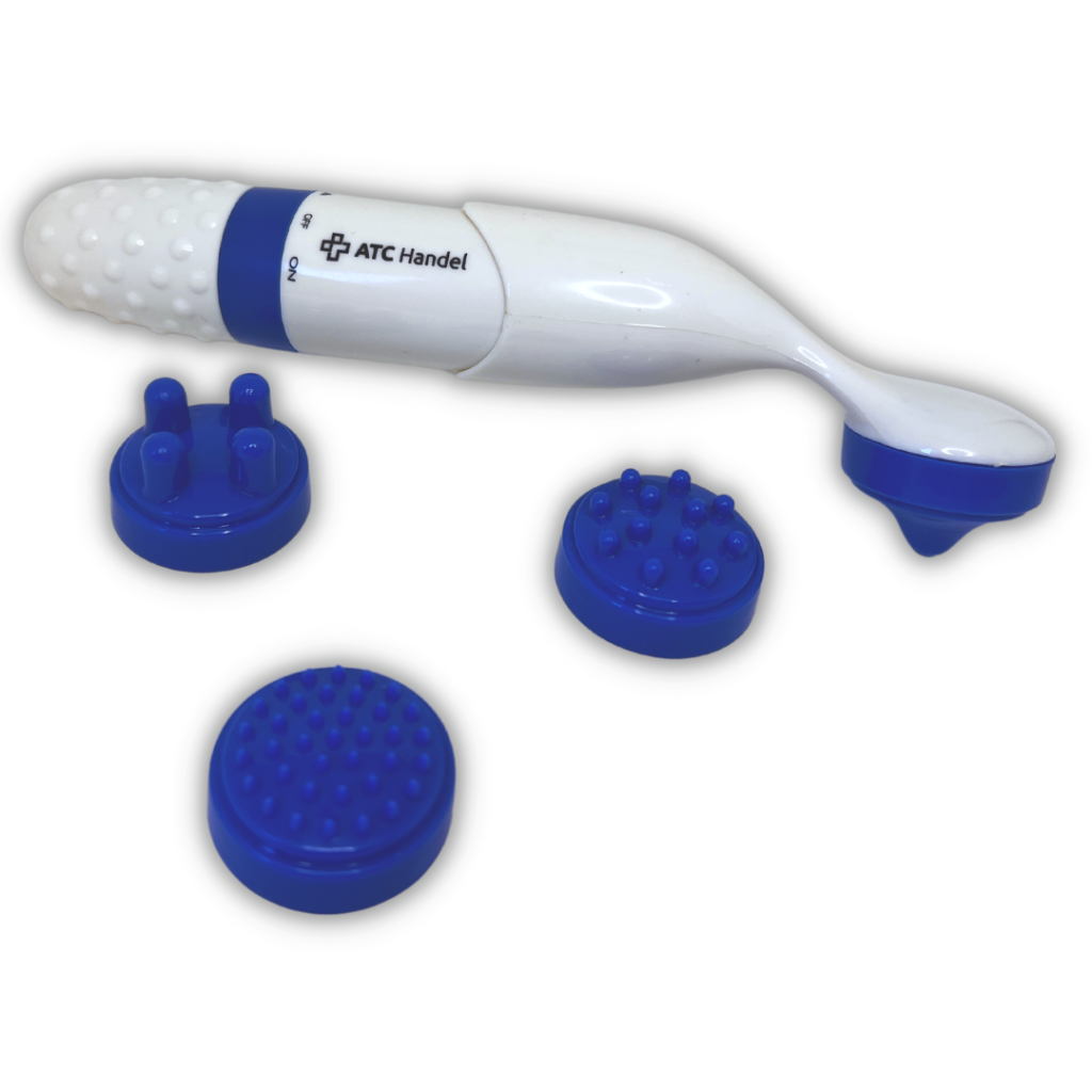 Maxi massageapparat med 4 tilbehrsdele