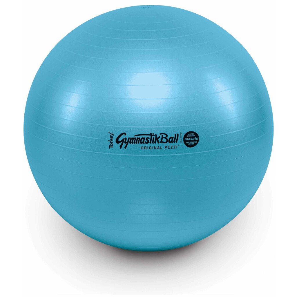 Original Pezzi Gymnastikbold MAXAFE 65 cm lysebl&aring;