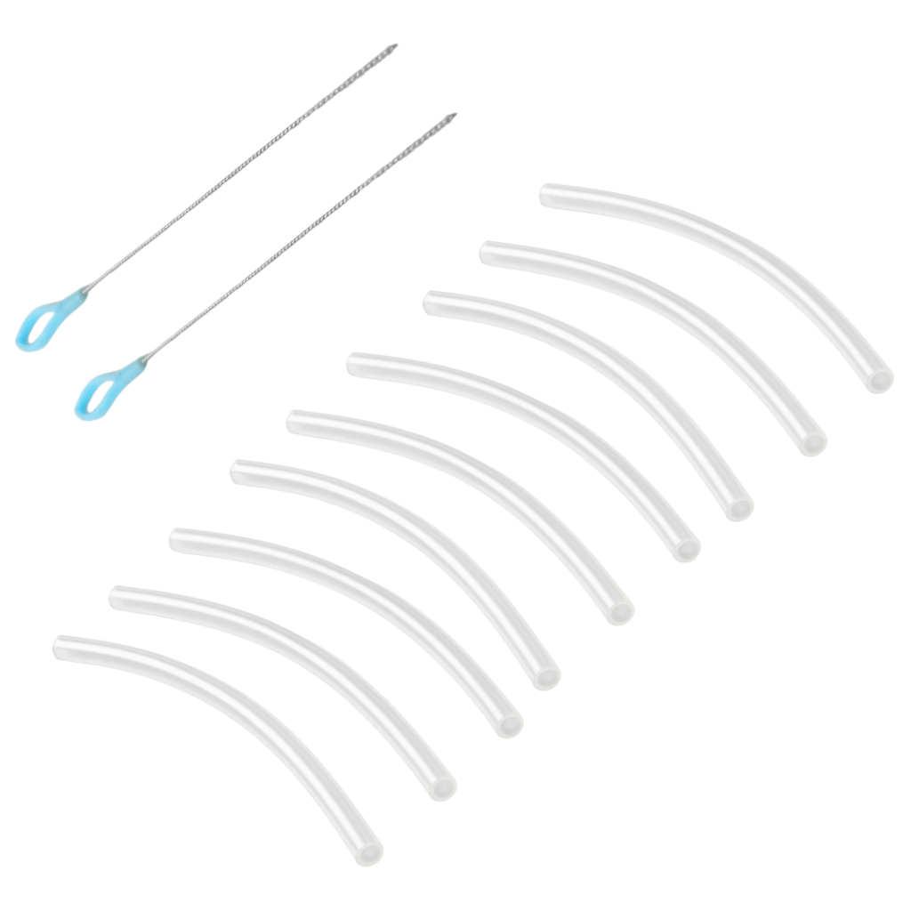 Theralino drikkeflaskest Flexi  Ekstra drikkeslanger, 10 stk. + 2 rensebrster
